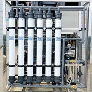Ters osmoz sistemi ön arıtma için tam otomatik 1000l/h ultrafiltrasyon membran sistemi ekipmanları