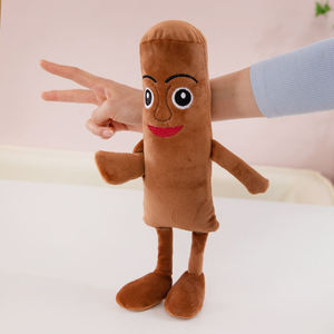 Banana Monkey Rag Doll PP algodón Super suave felpa edredón alivio del estrés <span class=keywords><strong>de</strong></span> los niños anillo <span class=keywords><strong>de</strong></span> presión único - Product Image 4