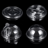 Couvercle de tasse en plastique 90mm, couvercle de dôme d'oreille d'ours pour animaux de compagnie, vente en gros