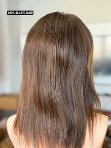 Wholesale Cheap <b>Human</b> <b>Hair</b> <b>Wigs</b> SHY Lot Selling <b>Lace</b> <b>Front</b> <b>Wig</b> 100% European <b>Hair</b> Glueless <b>Wig</b> With Bleach Knot - Product Image 6