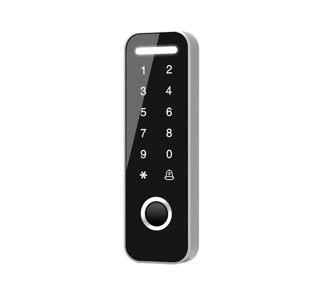 IP65 Waterproof Tuya WiFi Smart Biometric Fingerprint Access Controller RFID Card Reader Outdoor