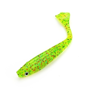 Modello Z031 Richiamo di Pesca 9 centimetri/5g 3D Occhi di simulazione molle del silicone esche da pesca di <span class=keywords><strong>mare</strong></span> - Product Image 6
