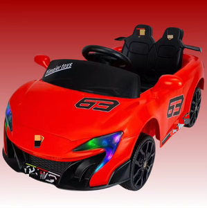 Электрический автомобиль для девочек по конкурентоспособной цене, От 2 до 4 лет перезаряжаемый 3-колесный с дистанционным управлением и подсветкой - Product Image 4