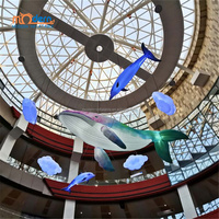 Offre Spéciale géant gonflable bleu requin baleine dauphin animal marin poissons pour la publicité