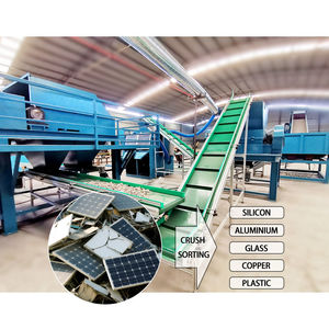 Bifacial Kính năng lượng mặt trời bảng điều khiển máy tái chế Zero ô nhiễm cao phục hồi phế liệu năng lượng mặt trời di động nhà máy chế biến động cơ mang lõi - Product Image 5