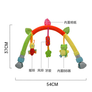 Caliente cuna <span class=keywords><strong>arco</strong></span> juguete bebé sonajero juguete bebé cama campana móvil dibujos animados colgante juguete cuna cabecera Clip juego <span class=keywords><strong>arco</strong></span> colgante Animal de peluche - Product Image 5