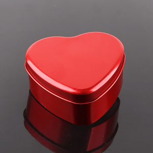 San Valentín Día DE LA MADRE Metal estaño regalo embalaje personalizado pequeño Mini forma de corazón Chocolate galletas galleta caja de lata con tapa - Product Image 5