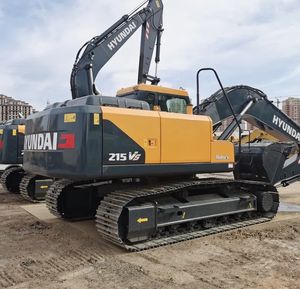 Excavatrice sur chenilles Hyundai 215VS d'occasion très performante Moteur d'origine Prix bon marché Haute qualité en bon état en vente - Product Image 4