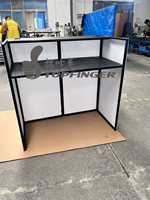 Cabine lumineuse DJ simple, système de treillis d'éclairage en aluminium, prix d'usine, équipement de toit en treillis de fond