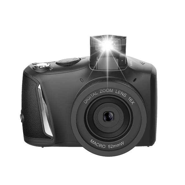 Newest Dslr 4K 48MP Mirrorless Retro Digital Camera 16X Digital Zoom 3.0 IPS Screen Video Recorder Vlogging Camera for Student