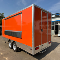 Fast Food Bbq Café Hot Dog Voiture Taco Camion Kiosque Alimentaire Crêpe Chariot Mobile Bar Remorque Van Pizza Mobile Food Truck Food Trailer