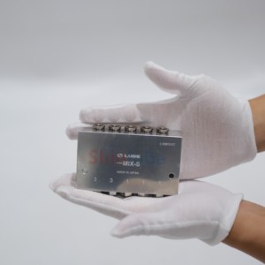 Original LUBE MIX-S-3-3-1-1-1 Progressive Divider Valve for Automatic <b>Grease</b> Lubrication System MIX-S Series <b>Grease</b> Distributor - Product Image 2