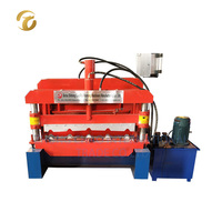 Machine de formage de rouleaux de tuiles de toit en acier coloré de type bambou à prix préférentiel