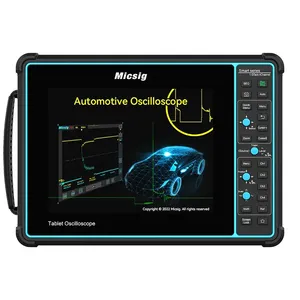 ออสซิลโลสโคปแบบพกพาสำหรับยานยนต์ Micsig SATO1004 4 ช่องสัญญาณ แบนด์วิดท์ 100MHz อัตราการสุ่มตัวอย่าง 1GSa/s หน้าจอสัมผัส 8 นิ้ว 8 บิต รับประกัน 1 ปี - Product Image 2