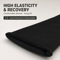 Cache-cou personnalisé en polyester respirant, protection UV, masque facial, bandana élastique pour sports de plein air et cyclisme