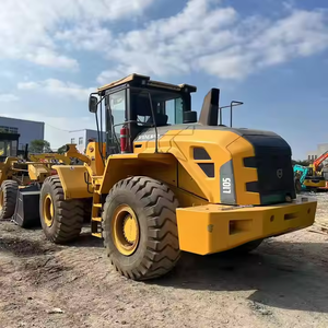 Chargeuse sur pneus Volvo L105 d'occasion, capacité nominale de 5,5 tonnes, moteur de 165 kW, chargeuse VOLVO L120g d'occasion à vendre - Product Image 5