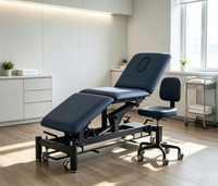 Table de traitement physique électrique réglable et portable avec cadre métallique pour acupuncture, massage, spa, hôtel, clinique