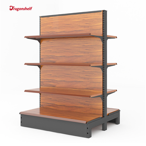 Présentoir <span class=keywords><strong>de</strong></span> gondole métallique <span class=keywords><strong>de</strong></span> support d'étagère <span class=keywords><strong>de</strong></span> supermarché robuste double face moderne avec le support à <span class=keywords><strong>jouets</strong></span> à la mode pour l'épicerie - Product Image 2