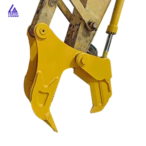 Best excavator thumb log splitter PC200 stump shears excavator