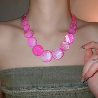 Colliers de mode Shell et collier plaqué or pour femmes collier de bijoux pour l'été plage et mer