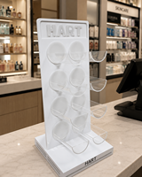 Présentoirs de Comptoir Personnalisés pour Sachets, Supports d'Affichage en Acrylique, Présentoirs pour Boîtes de Snus pour Magasins de Tabac