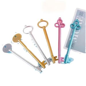 Bolígrafo de Gel Creativo Retro con Diseño de Llave, de Plástico, para Estudiantes, Escritura, Exámenes, Papelería, Suministros de Oficina, Aprendizaje - Product Image 1