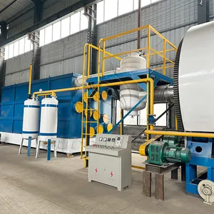 Shredder Waste Tyre Plastic Recycling Machinery Rubber Crumb Grinding Machine Equip Tire Recycling Line
