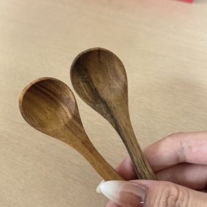 Vendita all'Ingrosso di Cucchiai per Gelato in Legno di Acacia, Cucchiai in Legno per Uso Domestico - Product Image 4