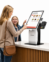 Kiosco Interactivo de Impresión de Documentos de Autoservicio, Sistema POS Android para Uso en Restaurantes