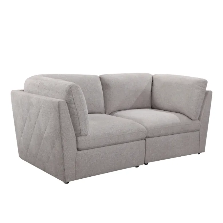 Bộ Sofa Bằng Vải Thiết Kế Châu Âu Nội Thất Hiện Đại Bộ Sofa Góc Phòng Khách Phổ Biến