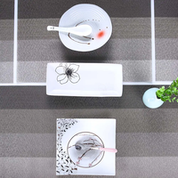 Nouveau Tapis de Table en Tissu PVC Vinyle Tressé Personnalisé pour Cuisine Chinoise, Idéal pour Plats Chauds – Meilleur Prix de Gros