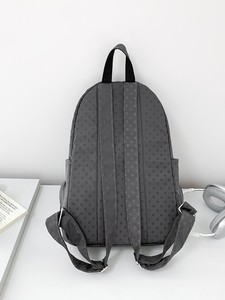 Zaino chic a pois in stile coreano per donna, borsa da scuola casual e versatile, zaino da viaggio leggero per studenti delle scuole medie - Product Image 3