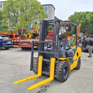 Buen estado Original Japón Komatsu FD30 Carretilla elevadora diesel usada 3 toneladas Usado Komatsu FD30 Carretilla elevadora diesel para la venta - Product Image 2
