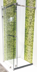 Système coulissant moderne en acier inoxydable à 90 degrés <span class=keywords><strong>Eprotect</strong></span> Quincaillerie de porte de douche en verre sans cadre Porte en verre pour salle de bain - Product Image 4
