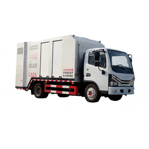 Garbage <b>Bin</b> Cleaning Truck for sale High Pressure Trash Can Washing Vehicle support OEM customize chassis with different brands - Product Image 1
