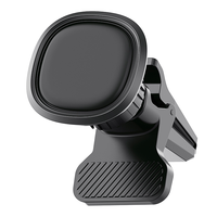 Support de téléphone portable magnétique universel à 360 degrés pour grille d'aération de voiture, le plus vendu, avec 4 aimants