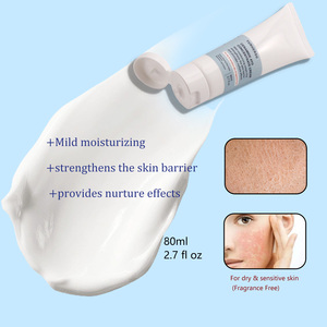 Crème réparatrice de la barrière cutanée à triple céramide en gros pour peaux sensibles, eau de racine de ginseng, nourrissante, sans parfum, formule douce - Product Image 3