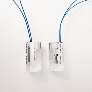 สวิตช์ควบคุมการไหลแบบรีด PMMA รุ่น FAFS-5030-50-FG1/4A เกลียว G1/4  1.2 ลิตร/นาที เปิด 1 ลิตร/นาที ปิด เซ็นเซอร์ตรวจจับการไหลของของเหลวสำหรับท่อส่ง - Product Image 2
