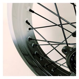 Ensemble de <span class=keywords><strong>roues</strong></span> peintes bicolores Fit Ultra Bee 17*2.5 & 17*3.5, couleur personnalisée, moto électrique tout-terrain <span class=keywords><strong>supermotard</strong></span>, <span class=keywords><strong>roues</strong></span> avant et arrière - Product Image 5