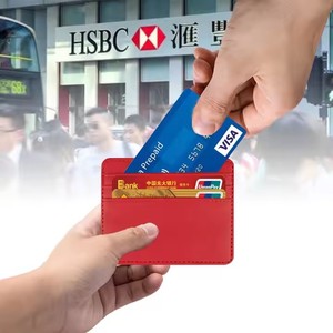 Carteras para tarjetas de visita al por mayor, organizador de tarjetas de identificación de crédito de Banco Delgado, soporte para tarjetas con múltiples ranuras, estuche para monedas, bolsas, billetera - Product Image 6