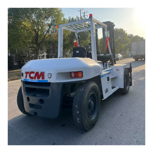 Carretilla elevadora TCM FD30 usada, motor diésel de 10 toneladas con motor a la venta en el mercado de Shanghái - Product Image 1