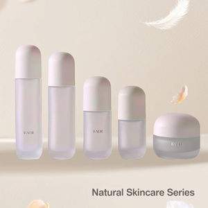 Nueva Llegada: Envases Cosméticos de Vidrio Esmerilado Redondos para Lápiz Labial, Suero para Ojos, Crema, Botella de 30ml, 40ml, 60ml, 100ml, 120ml, Botella con Bomba para Loción - Product Image 5