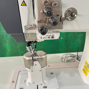 Machine à coudre industrielle à double aiguille à point de chaînette LVBU-1592, multi-aiguilles, élastique - Product Image 3