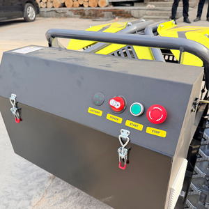 Livraison gratuite, <span class=keywords><strong>tondeuse</strong></span> à gazon robotisée à moteur à essence, largeur de coupe 500 mm, <span class=keywords><strong>tondeuse</strong></span> à gazon à chenilles télécommandée - Product Image 3