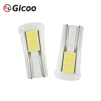 Ampoule LED Gicoo T10 12V 10W 6500K 24mm×11.5mm pour feux arrière de voiture, éclairage intérieur, plafonnier, lampe de plaque d'immatriculation – Remplacement