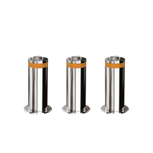 Bollard de stationnement manuel en acier inoxydable Colonne de levage <span class=keywords><strong>amovible</strong></span> Barrière de trafic - Product Image 1