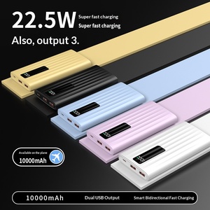 Nuovo Arrivo 2025: <span class=keywords><strong>Power</strong></span> Bank PD Ricarica Super Veloce 22.5W 20W 10000mAh 20000mAh 2 Porte - Ingrosso Fabbrica, Personalizzazione OEM con Logo - Product Image 5