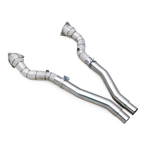 Tubería de Escape Recta OEM para Ferrari GTC4 Lusso/FF V12 6.3L 2012+ SUS304, Sistema de Escape Deportivo Boska de Flujo Libre - Product Image 1