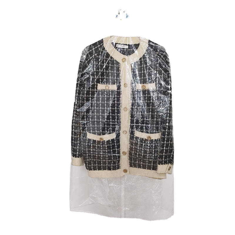 Мешок для одежды, сумки, пластиковые с платьем, для свадьбы, на заказ, прозрачный упаковочный костюм, подвесная крышка, танцевальный логотип, одежда, наряд