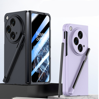 360 couverture complète fente pour stylo avant verre mat PC étui de téléphone pliant pour OPPO FIND N3 étui